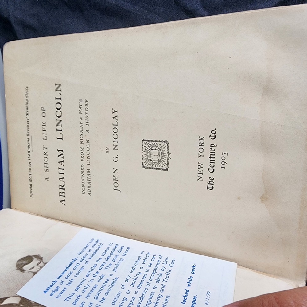 Abraham Lincoln Books Lot Of‎ 3 READ DESCRIPTION! - Picture 4 of 5